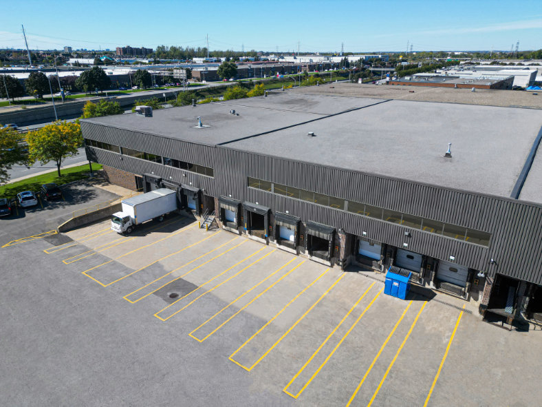 External view of the warehouse